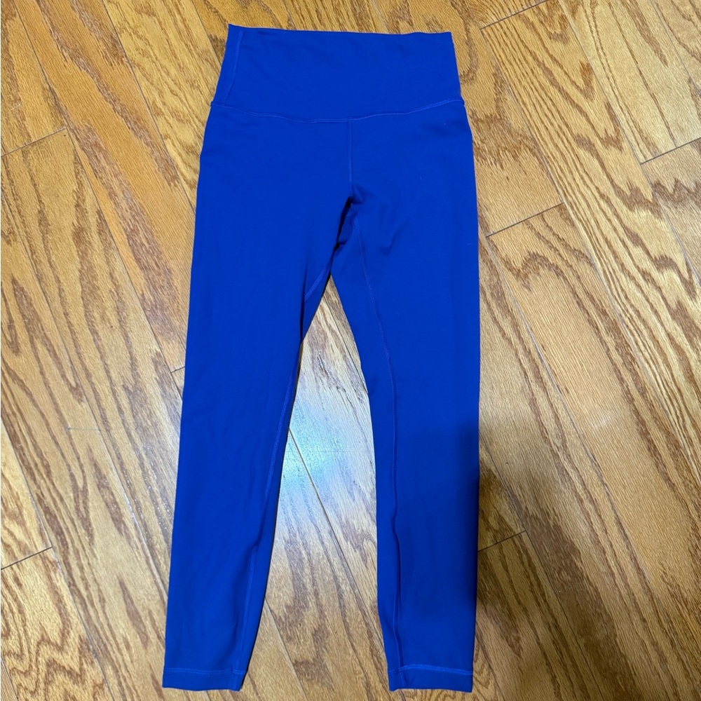 Lululemon Blue High-Waisted Leggings